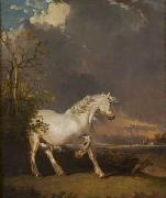 James Ward A horse in a landscape startled by lightning china oil painting artist